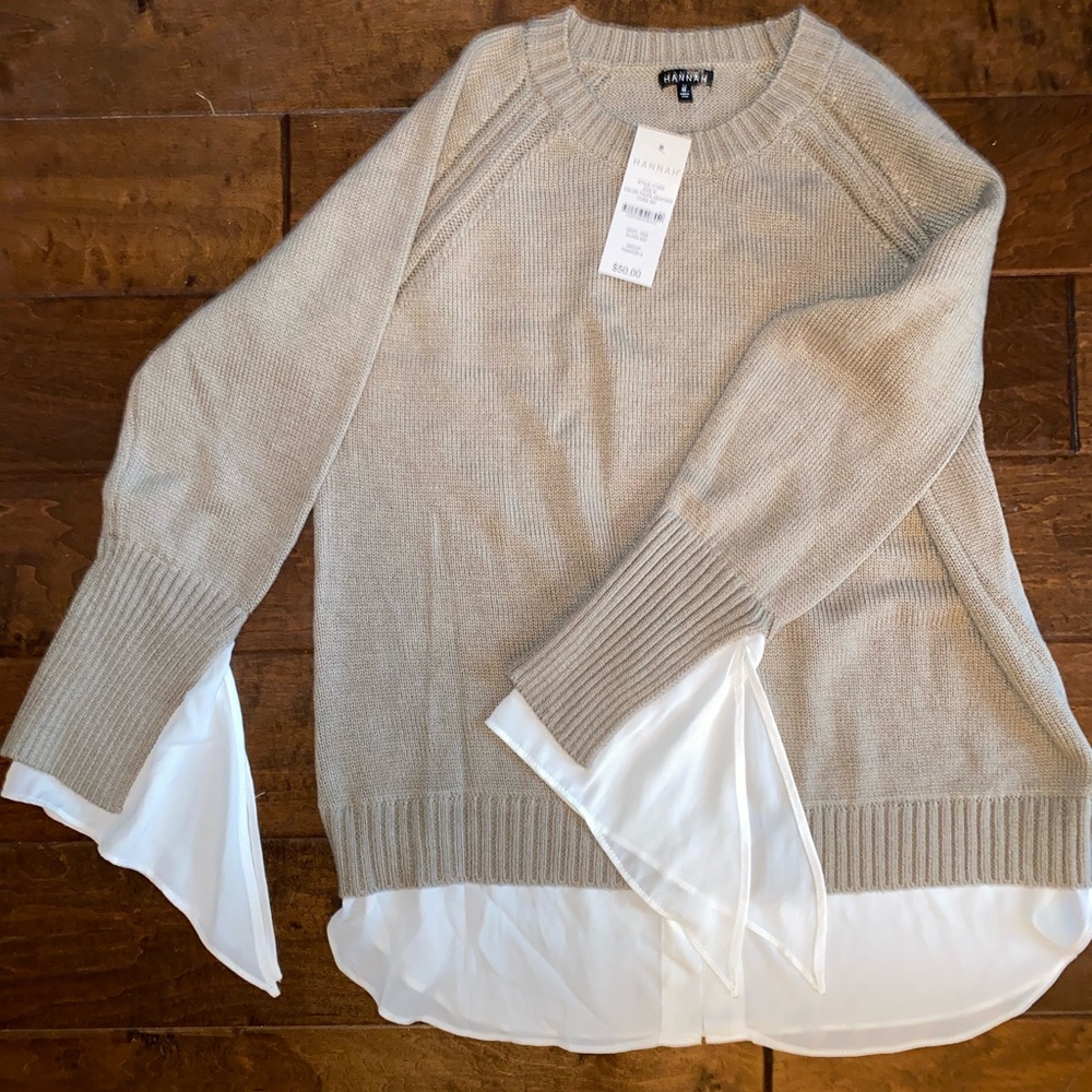 Gorgeous sweater with a bit of flair!